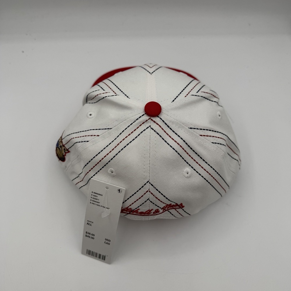 Mitchell & Ness Philadelphia 76ers Triplin Hat Cap Snapback Original Fit Retro - Picture 6 of 10